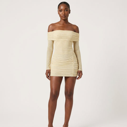 Women’s Long Sleeve Evening Party Dress