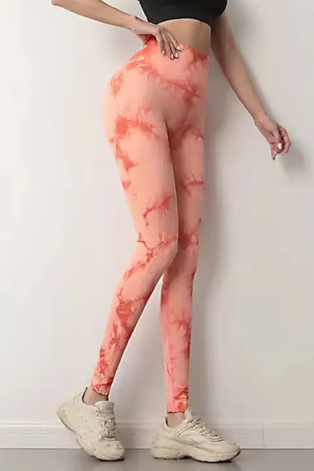 Women’s Tie-Dye Scrunch Butt High Waist Leggings
