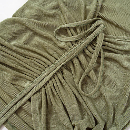 Strapless Backless Summer Party Dress