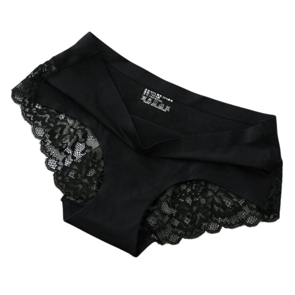 Ladies Sexy Butt Lifter Embroidered High Waist Tummy Control Shapewear Panties