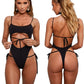 Women’s One-Piece Swimsuit – Sexy Bandeau Swimwear Summer Beachwear