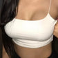 Women’s Sexy Sleeveless Tank Top – Solid Color Slim Fit Sling Crop Vest for Summer