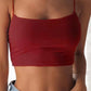 Women’s Sexy Sleeveless Tank Top – Solid Color Slim Fit Sling Crop Vest for Summer