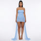 Women’s Sleeveless Mesh Party Club Dress
