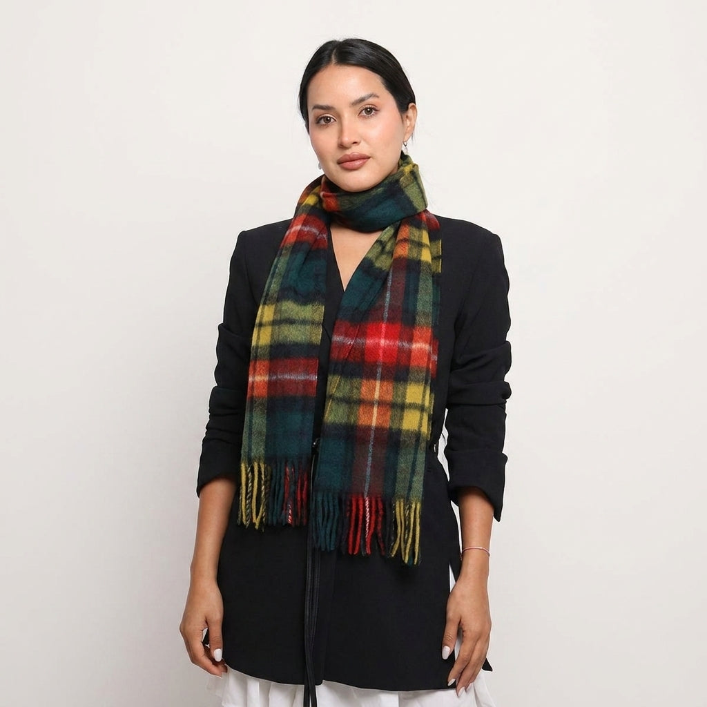 Buchanan Modern Scarf Pure Lambswool Limited Edition