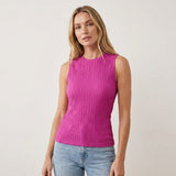Women’s U-Neck Slim Fit Tank Top – Solid Color Sleeveless Summer Casual Vest T-Shirt