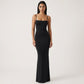 Women’s Strapless Maxi Bodycon Summer Dress