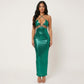 Women’s Sleeveless V-Neck Party Dress