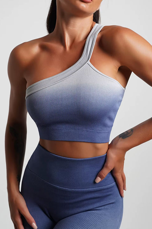Women’s Fitness Ombre Seamless Yoga Set – Sports Bra & Leggings Gym Wear