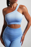 Women’s Fitness Ombre Seamless Yoga Set – Sports Bra & Leggings Gym Wear