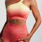 Women’s Fitness Ombre Seamless Yoga Set – Sports Bra & Leggings Gym Wear