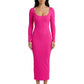 Hot Selling Women's Casual Dress – Solid Color Small Pit Stripe Fashion Cross-Border Wear