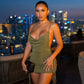 Strapless Backless Summer Party Dress