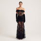 Summer Stylish Women Hot Sexy Maxi Dress Lace Evening Party