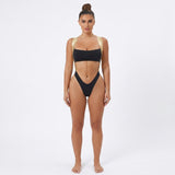 Women’s Sexy Cut Out One-Piece Swimsuit – High Quality Low-Waisted Swimwear