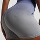 Women’s Fitness Ombre Seamless Yoga Set – Short Sports Bra & Leggings Wear