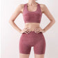 Women’s Yoga Set – Butt Lifting Leggings & Sports Top | Fitness Activewear Outfit