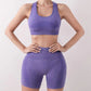 Women’s Yoga Set – Butt Lifting Leggings & Sports Top | Fitness Activewear Outfit