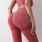 Women’s Gym Scrunch Butt Leggings – High Waist Push Up Yoga Pants, Tummy Control Workout & Fitness Wear