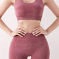Women’s Yoga Set – Butt Lifting Leggings & Sports Top | Fitness Activewear Outfit