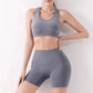 Women’s Yoga Set – Butt Lifting Leggings & Sports Top | Fitness Activewear Outfit