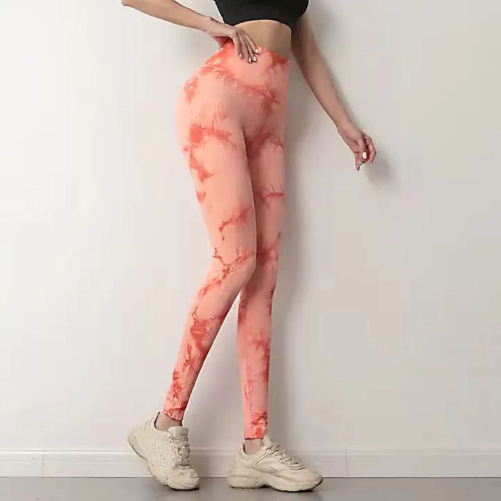 Women’s Tie-Dye Scrunch Butt High Waist Leggings