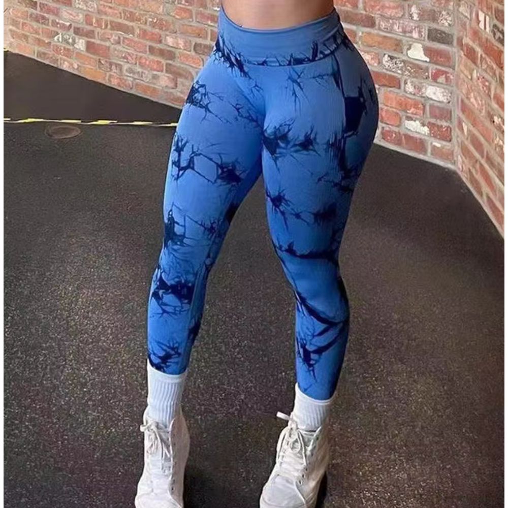 Women’s Tie-Dye Scrunch Butt High Waist Leggings