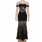 Summer Stylish Women Hot Sexy Maxi Dress Lace Evening Party