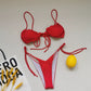 Summer Solid Color Swimwear – Sexy Micro Bikini for Women