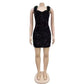 Women’s Sleeveless Sequin Bodycon Evening Dress