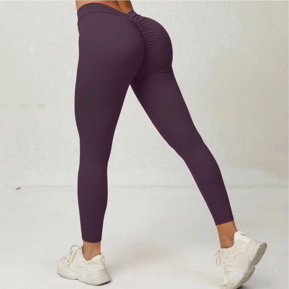 Seamless Scrunch Butt Lift Leggings – High Waist Yoga Pants & Workout Tights for Women