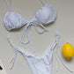 Summer Solid Color Swimwear – Sexy Micro Bikini for Women