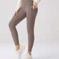 High Waist Tummy Control Exercise Leggings with Pockets – Buttery Soft Fitness Yoga Pants