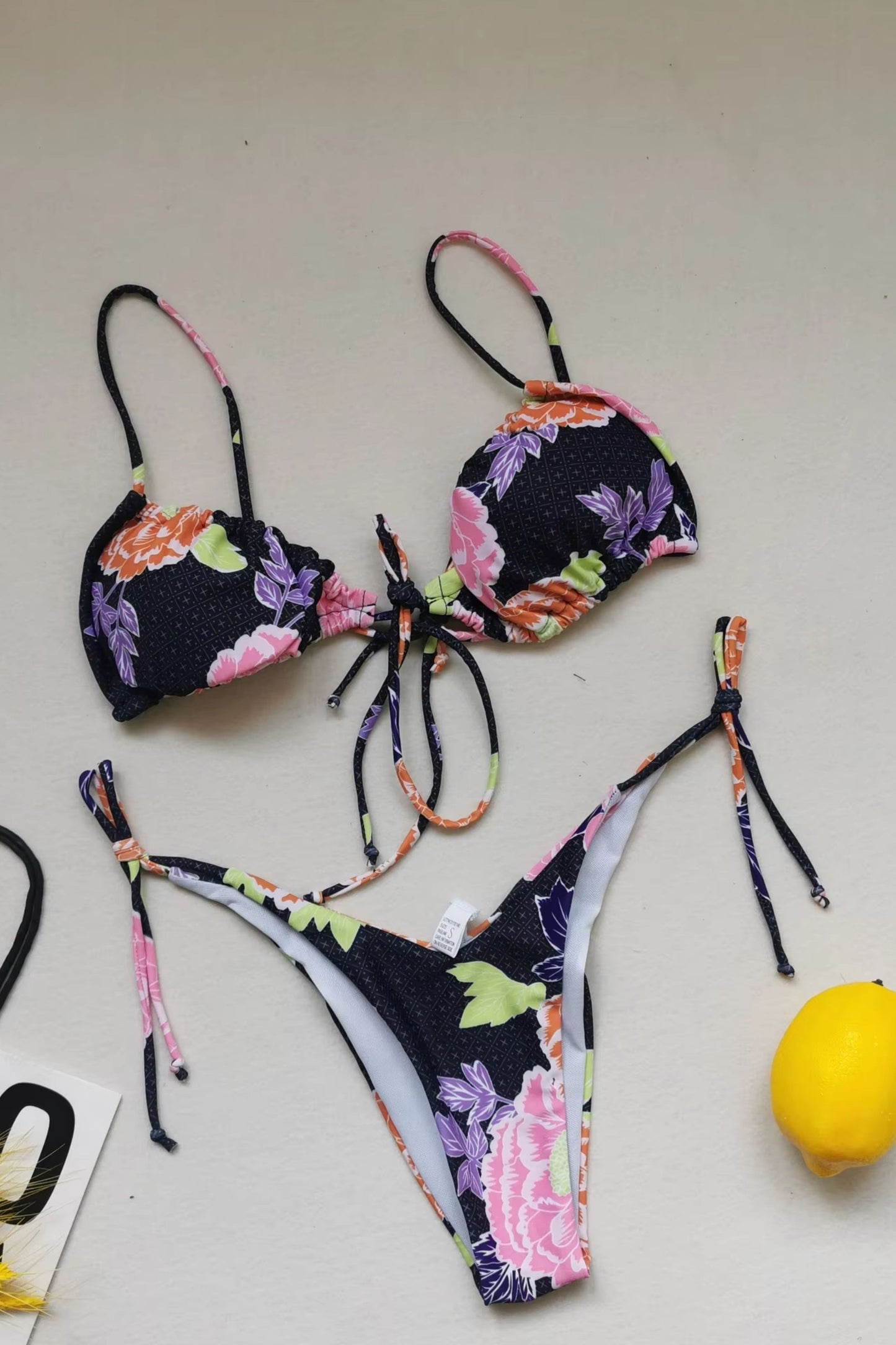 Summer Solid Color Swimwear – Sexy Micro Bikini for Women