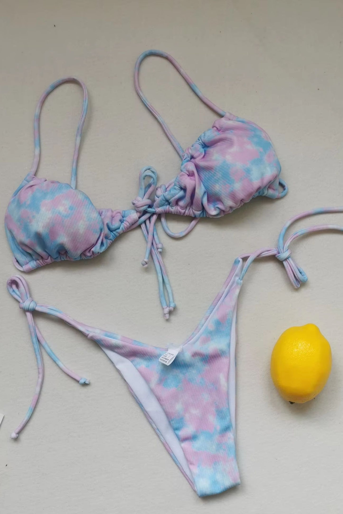Summer Solid Color Swimwear – Sexy Micro Bikini for Women