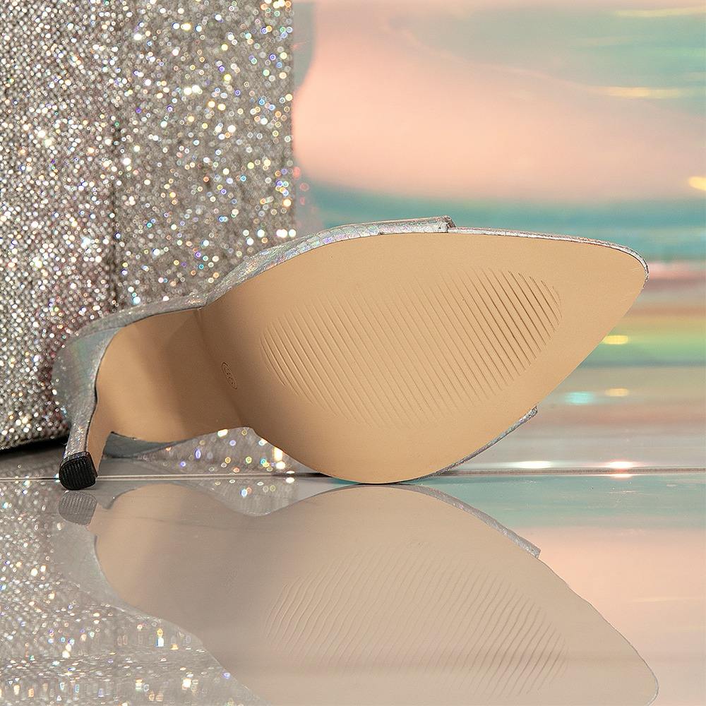 Multi Color Women’s Fashion Slim Heel Dress Sandals