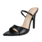 Women’s Pointed Toe Ankle Strap High Heel Sandals