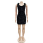 Women’s Sleeveless Sequin Bodycon Evening Dress